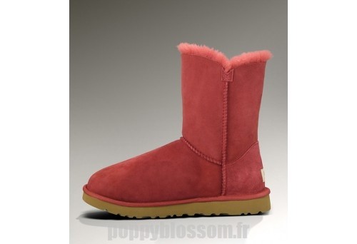 Authentiques Charms Ugg Bailey-108 Bottes rouges